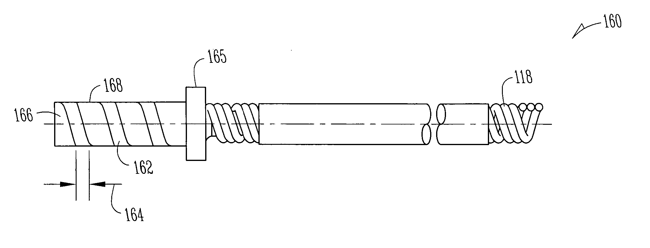 Extendable and retractable lead with an active fixation assembly