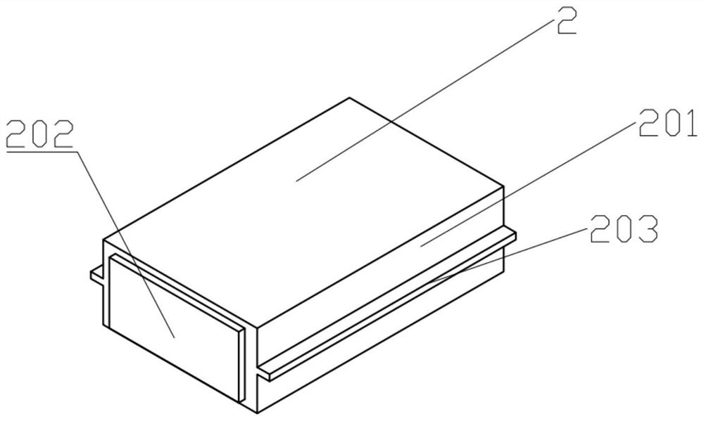 Mounting structure and mounting method of double-sided express cabinet