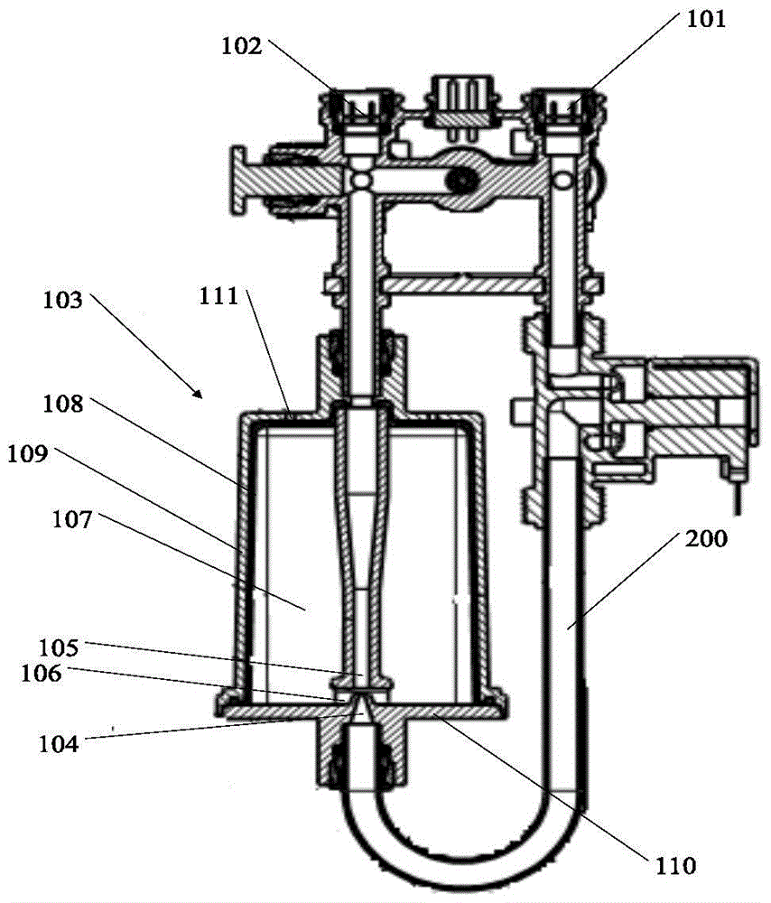A faucet assembly