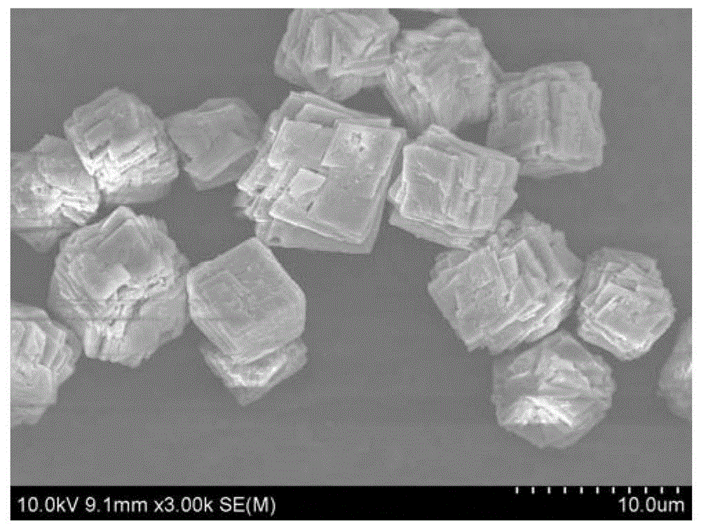 Calcite phase spherical porous calcium carbonate granule and preparation method thereof