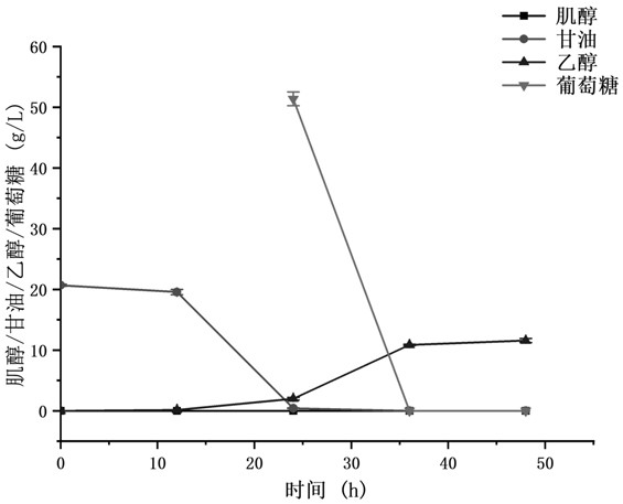 Pichia pastoris engineering bacteria for producing inositol and fermentation method