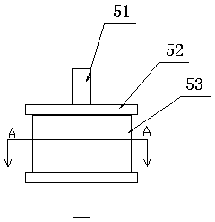 Molding technology of single-ring closed type fiber reinforced resin base composite material stirrups