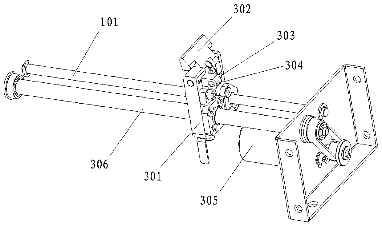 Dispensing system for vending equipment for small box-shaped items