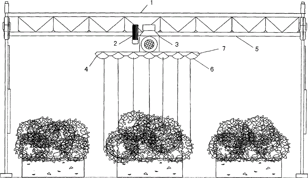 Three-dimensional reconstruction and measurement device and method of greenhouse strawberry canopy