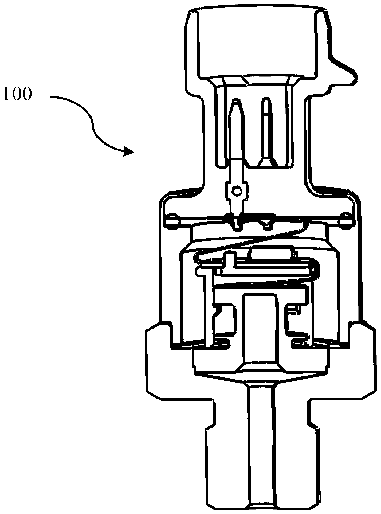A heavy-duty pressure sensor and its manufacturing method