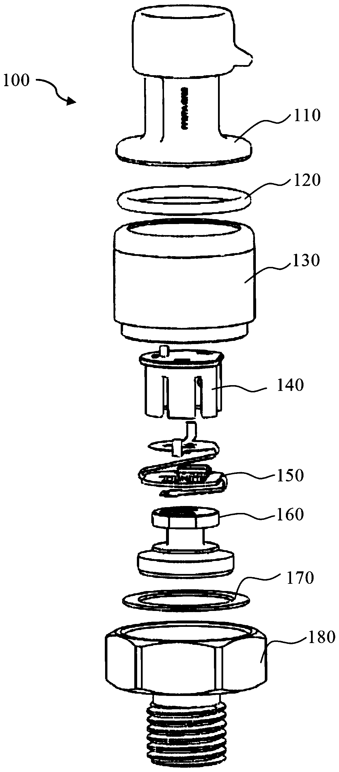 A heavy-duty pressure sensor and its manufacturing method
