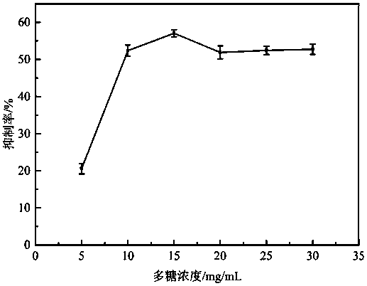 Extraction method of hericium erinaceus anti-allergic active polysaccharide