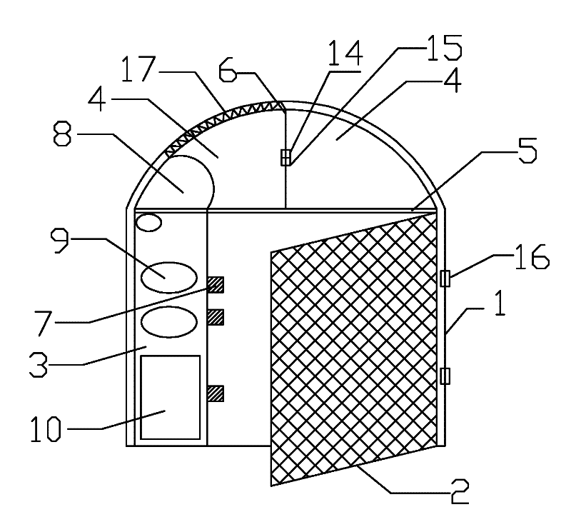 Blowback fast explosion suppression device for coal mining working face