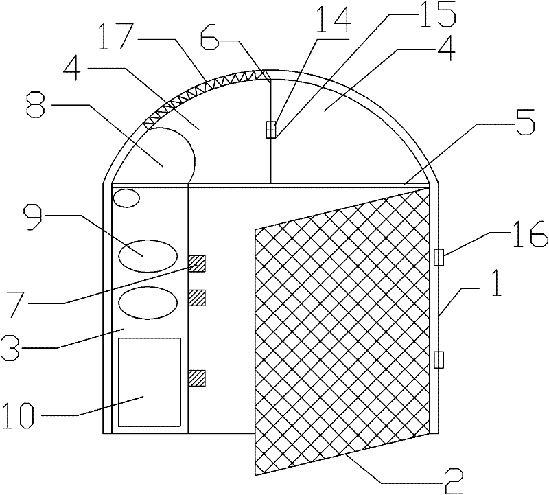 Blowback fast explosion suppression device for coal mining working face