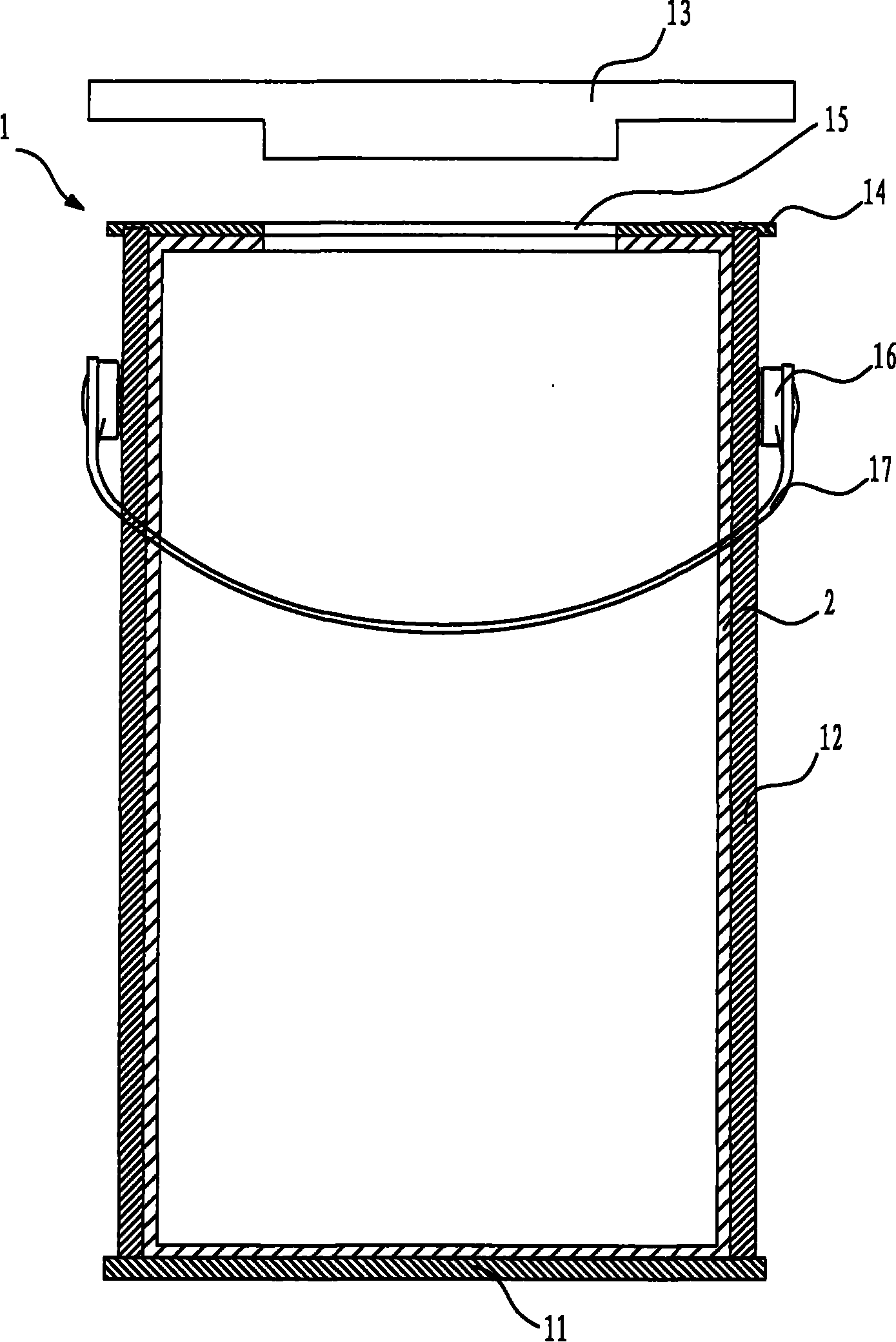 Antirust metal packing container and manufacturing method thereof