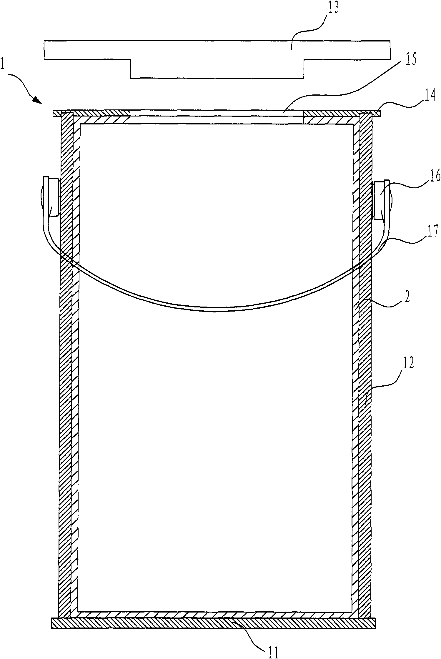 Antirust metal packing container and manufacturing method thereof