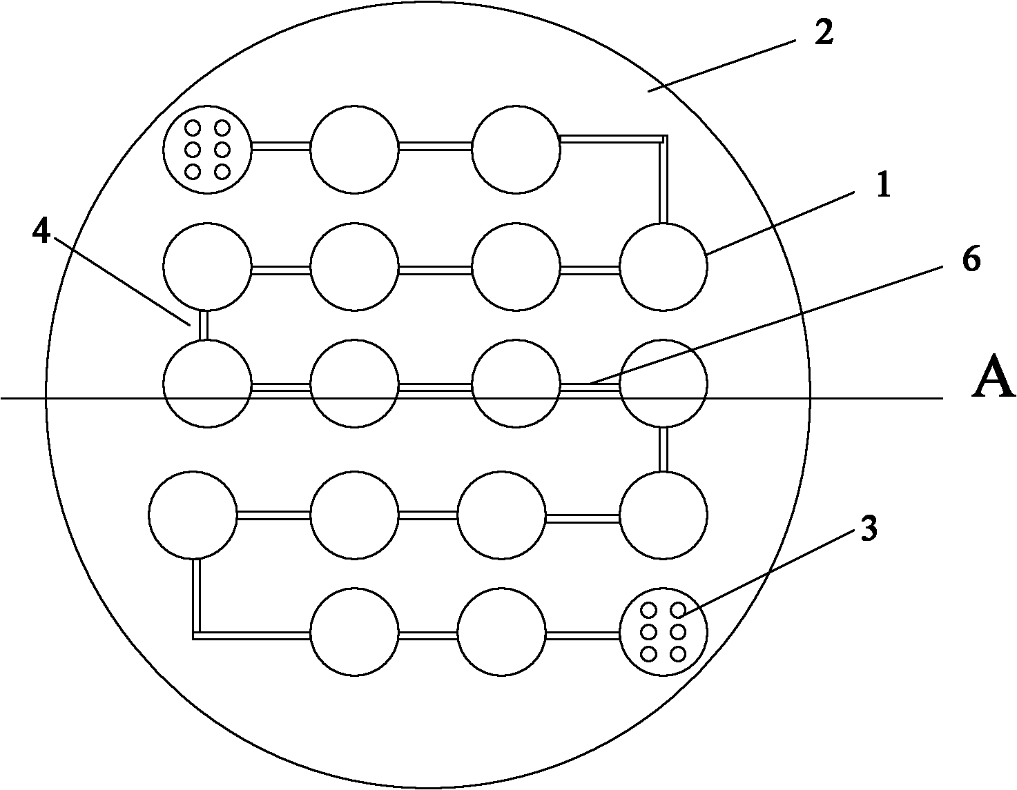 Method for packaging wafer level glass micro-cavity of light-emitting diode (LED)