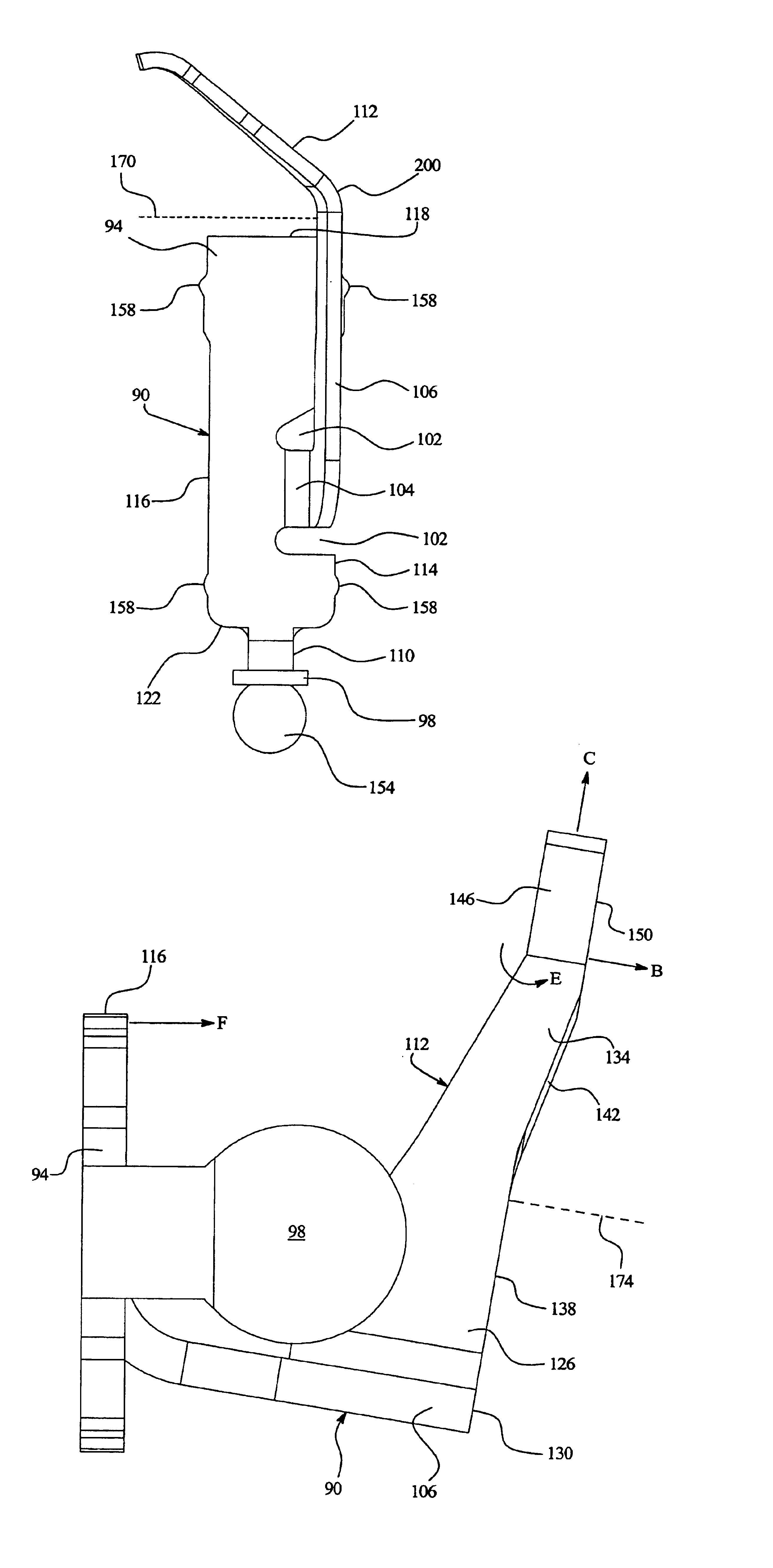 Contact for land grid array socket