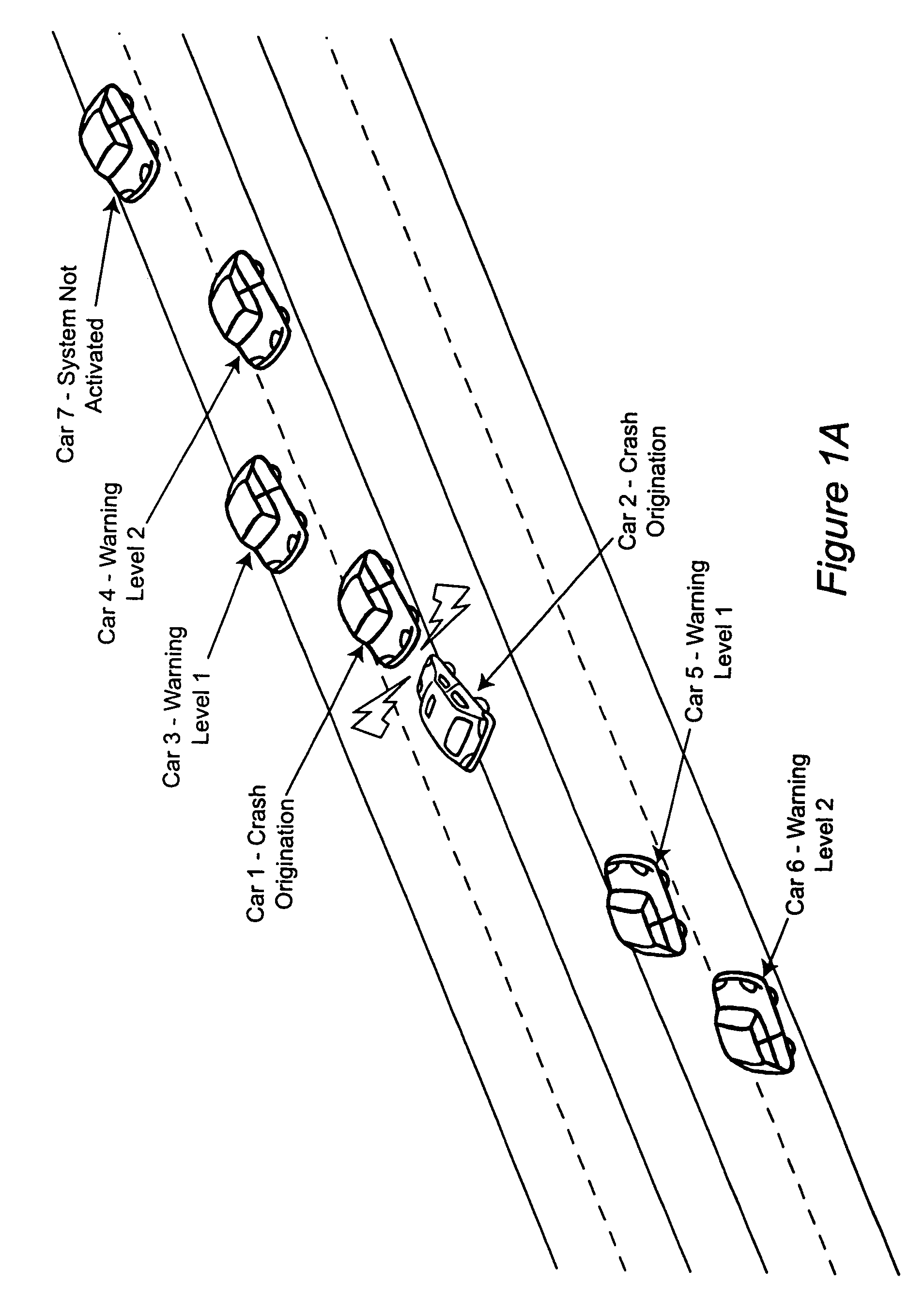 Vehicle collision avoidance system enhancement using in-car air bag deployment system