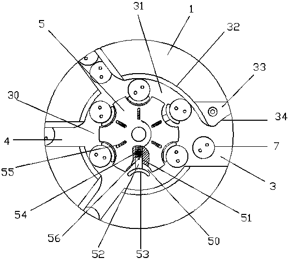 A feeding mechanism that can adjust the discharging state of the microphone head