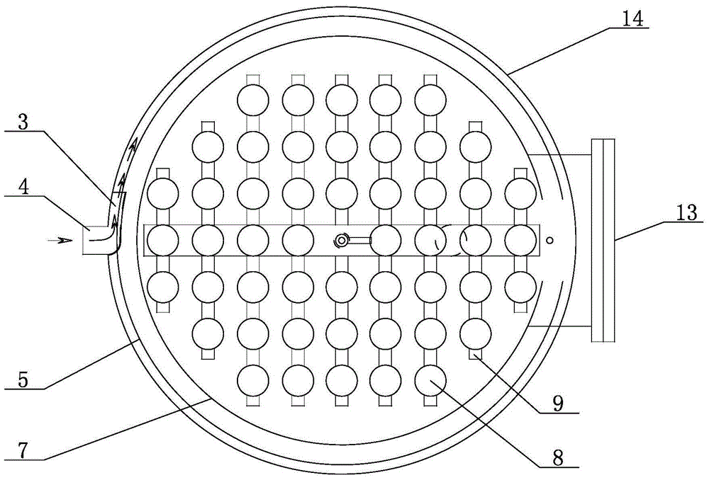 High-precision water degreasing device