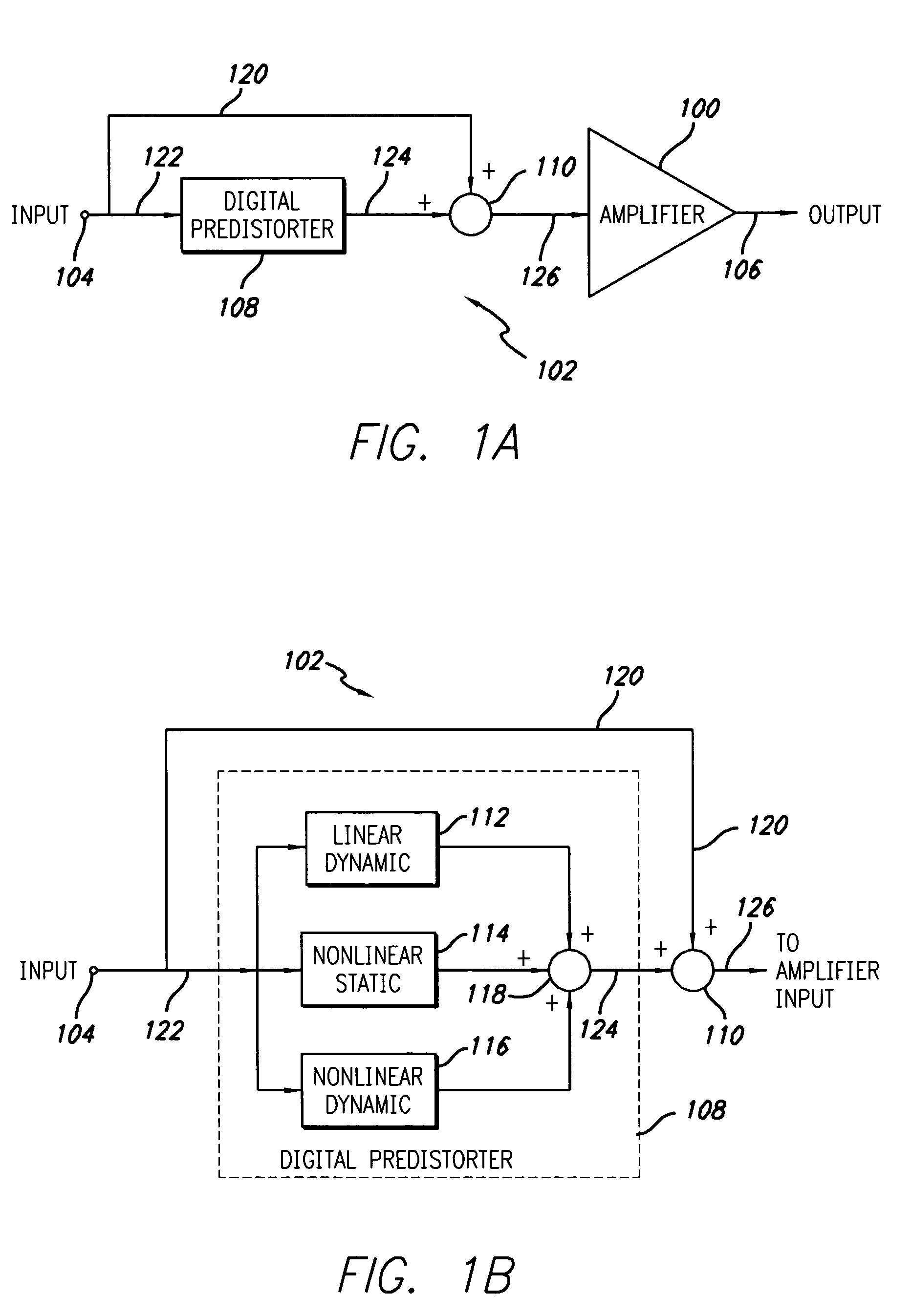 Digital predistortion system and method for high efficiency transmitters