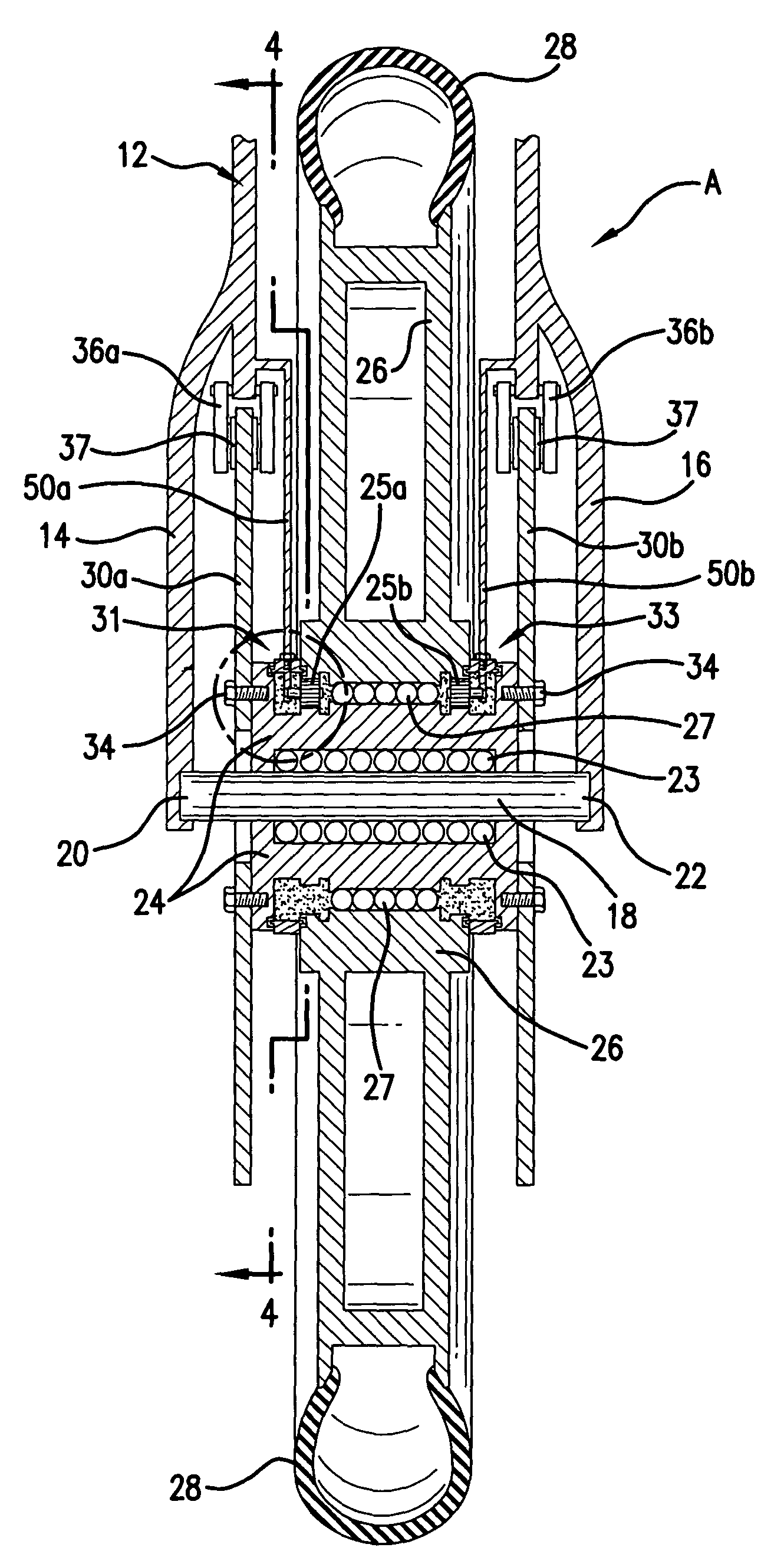 Counter-rotating brake disc for a motorcycle wheel assembly