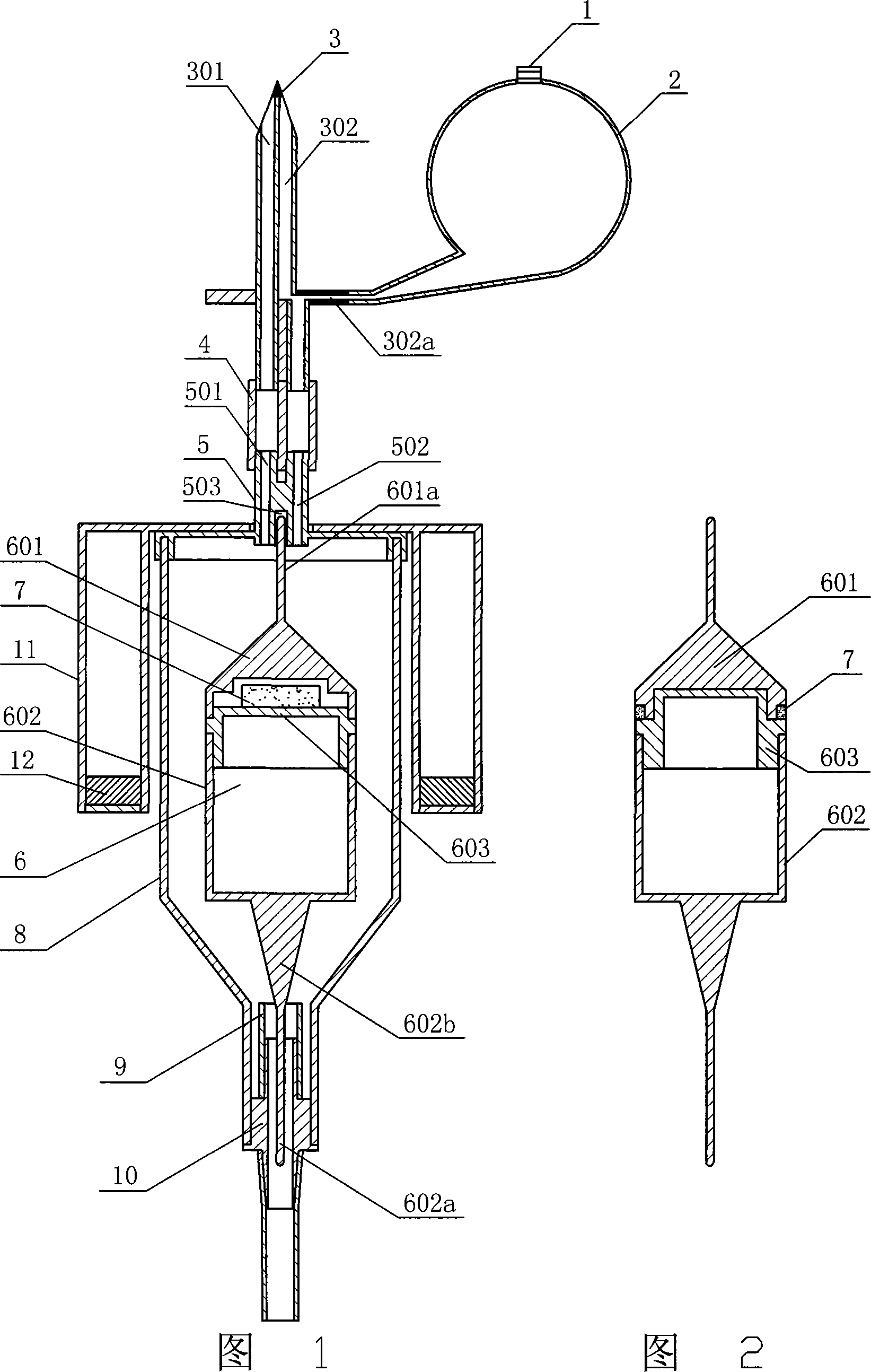 Automatically drip-stopping and alarm device for infusion device