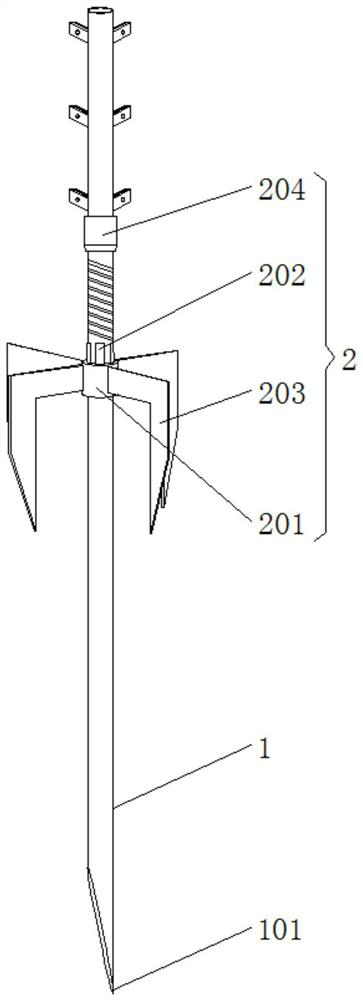 A device for setting up an ecological quadrat fence and a method for using the same