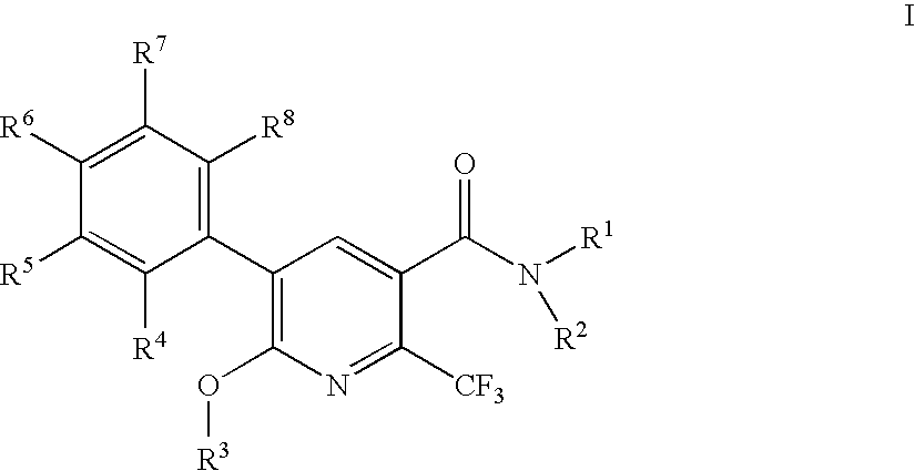 2-trifluoromethylnicotinamide derivatives as HDL-cholesterol raising agents