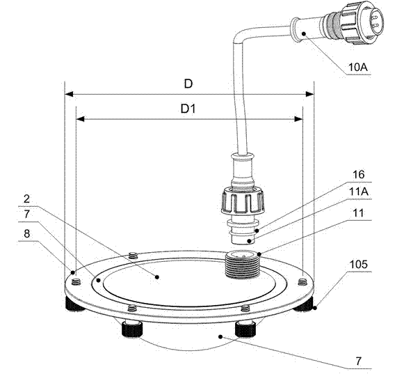 Construction method of universal LED bulb, and clamp ring lens type LED bulb