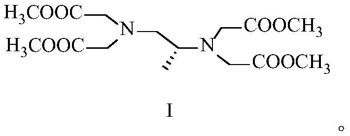 Preparation method of methyl tetraacetate compound