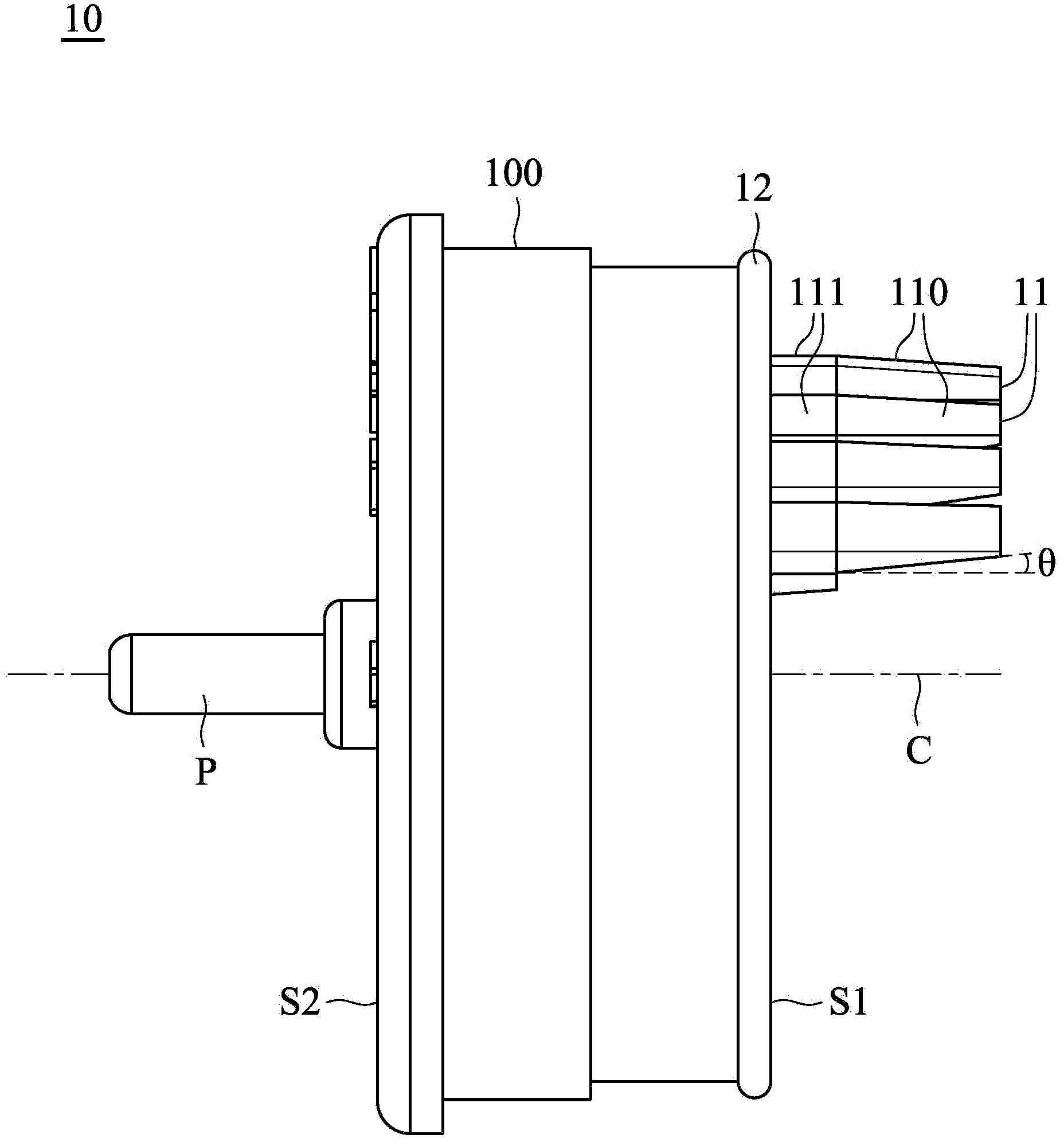 Lamp module and connecting mechanism thereof