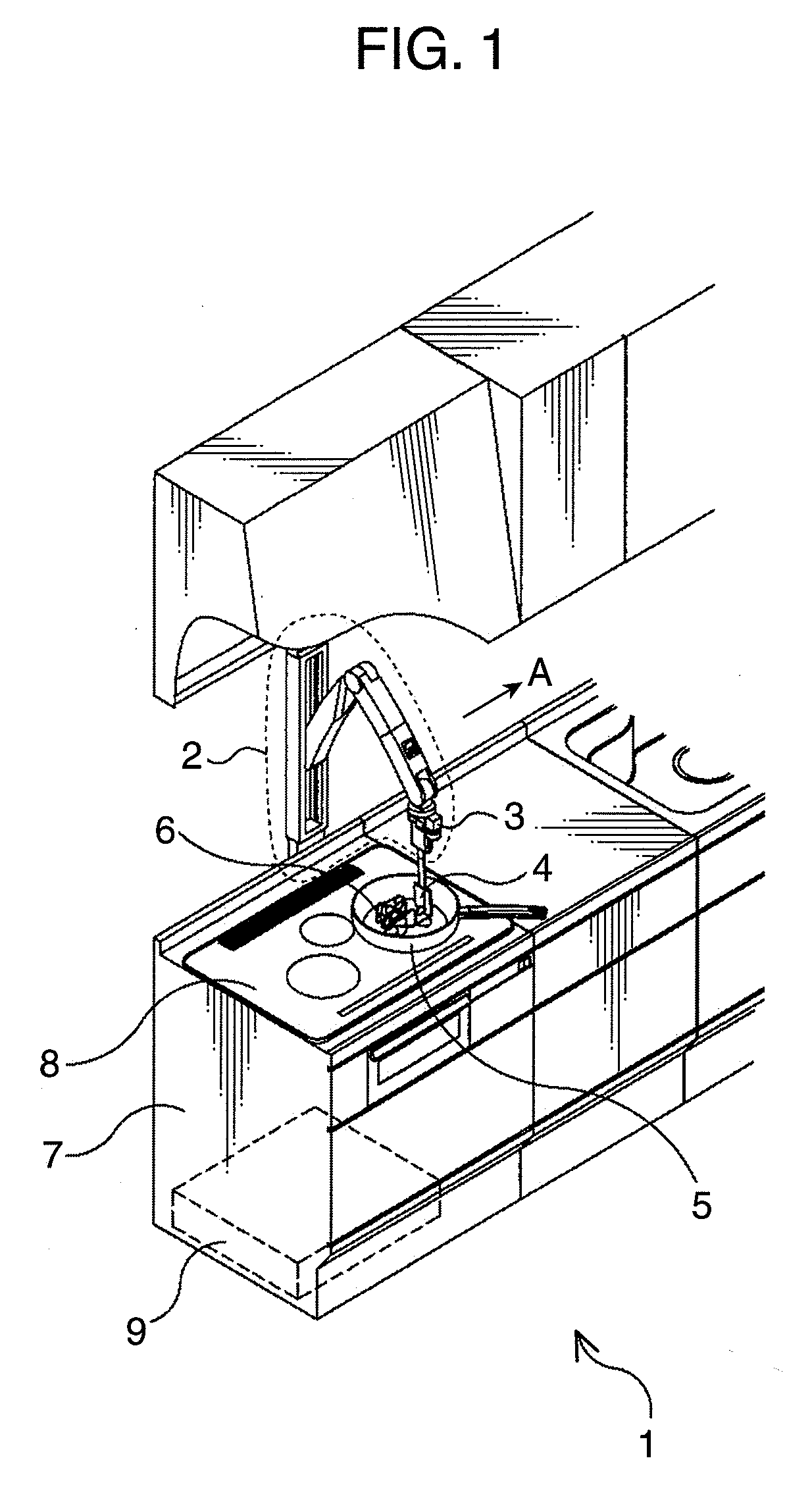 Cooking assistance robot and cooking assistance method