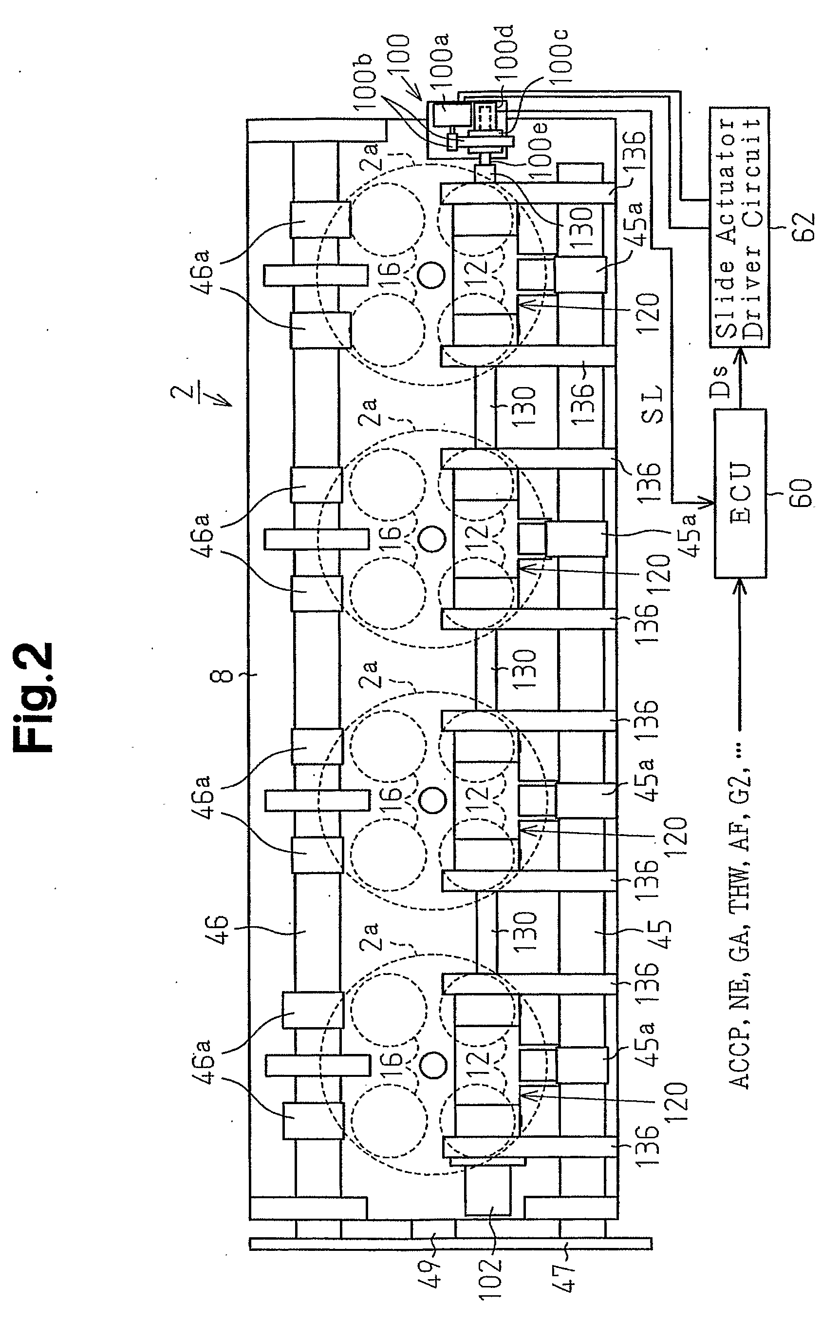 Variable valve actuation mechanism for an internal combustion engine