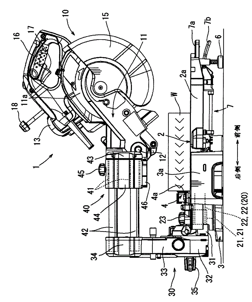 table cutting machine