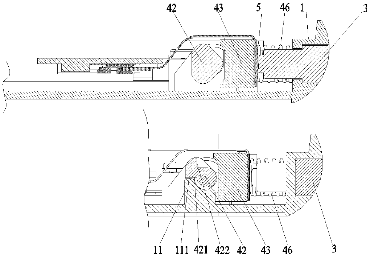 Lifting type key for smart phone