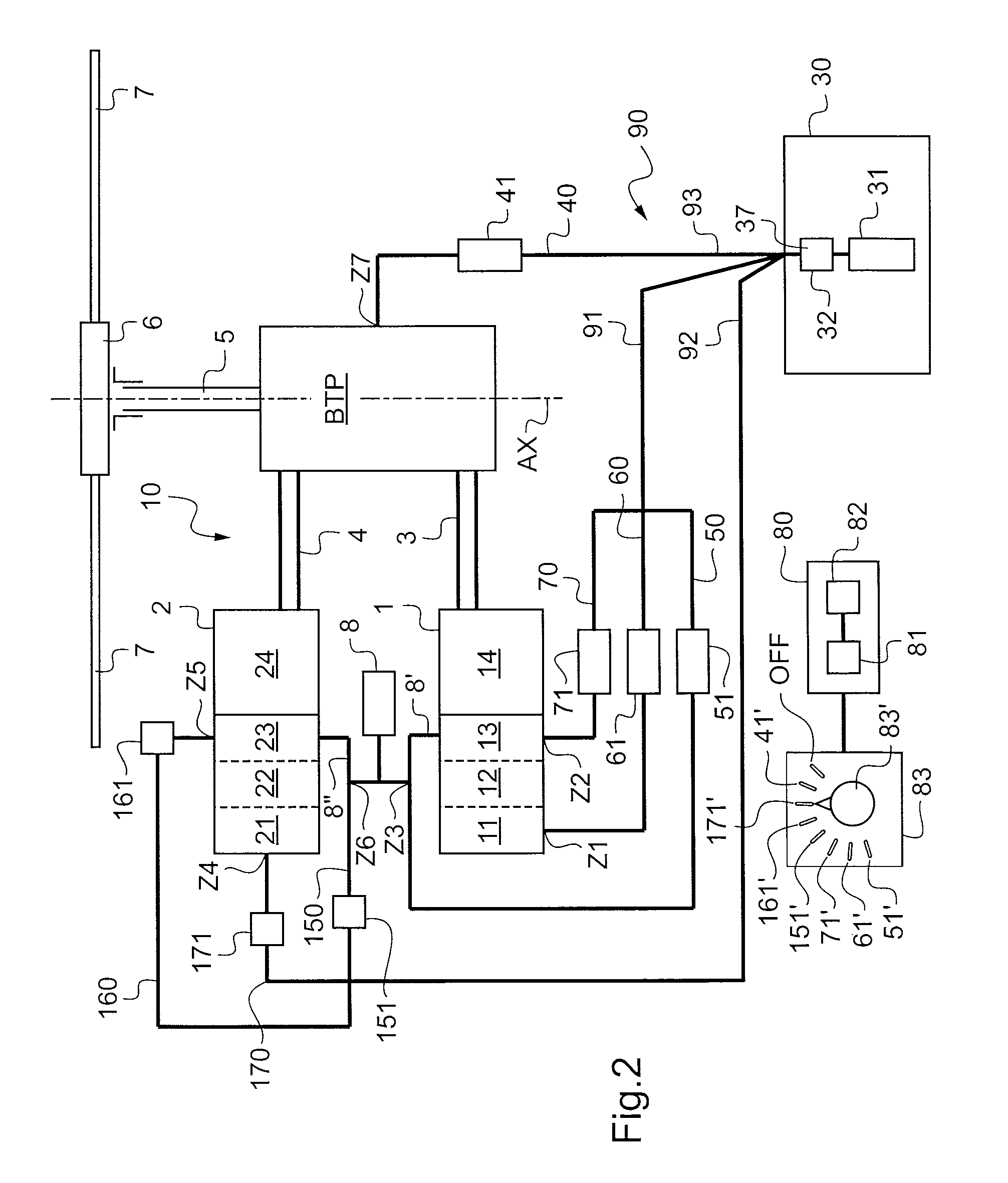 Method of increasing the safety of a power plant, and a power plant suitable for implementing the method