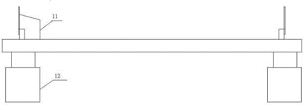 Glass tube sealing device