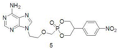 Acyclic nucleoside cyclic phosphate derivatives, preparation method and medical application thereof