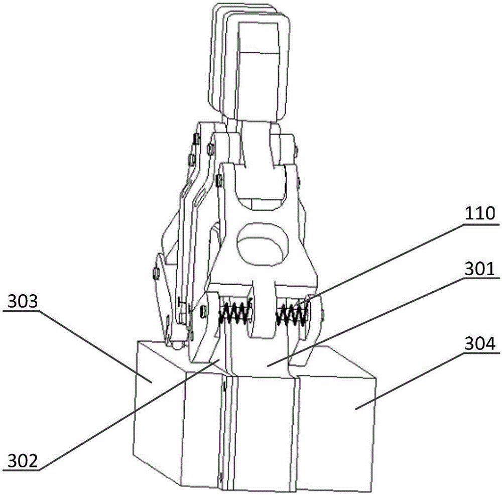 An Adaptive Finger Mechanism for Space On-orbit Service Robot