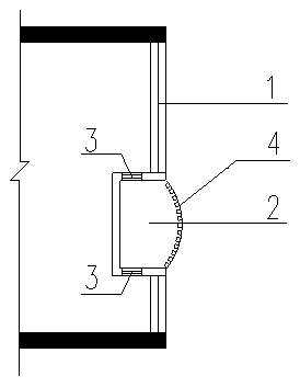 Ward clothes drying space structure