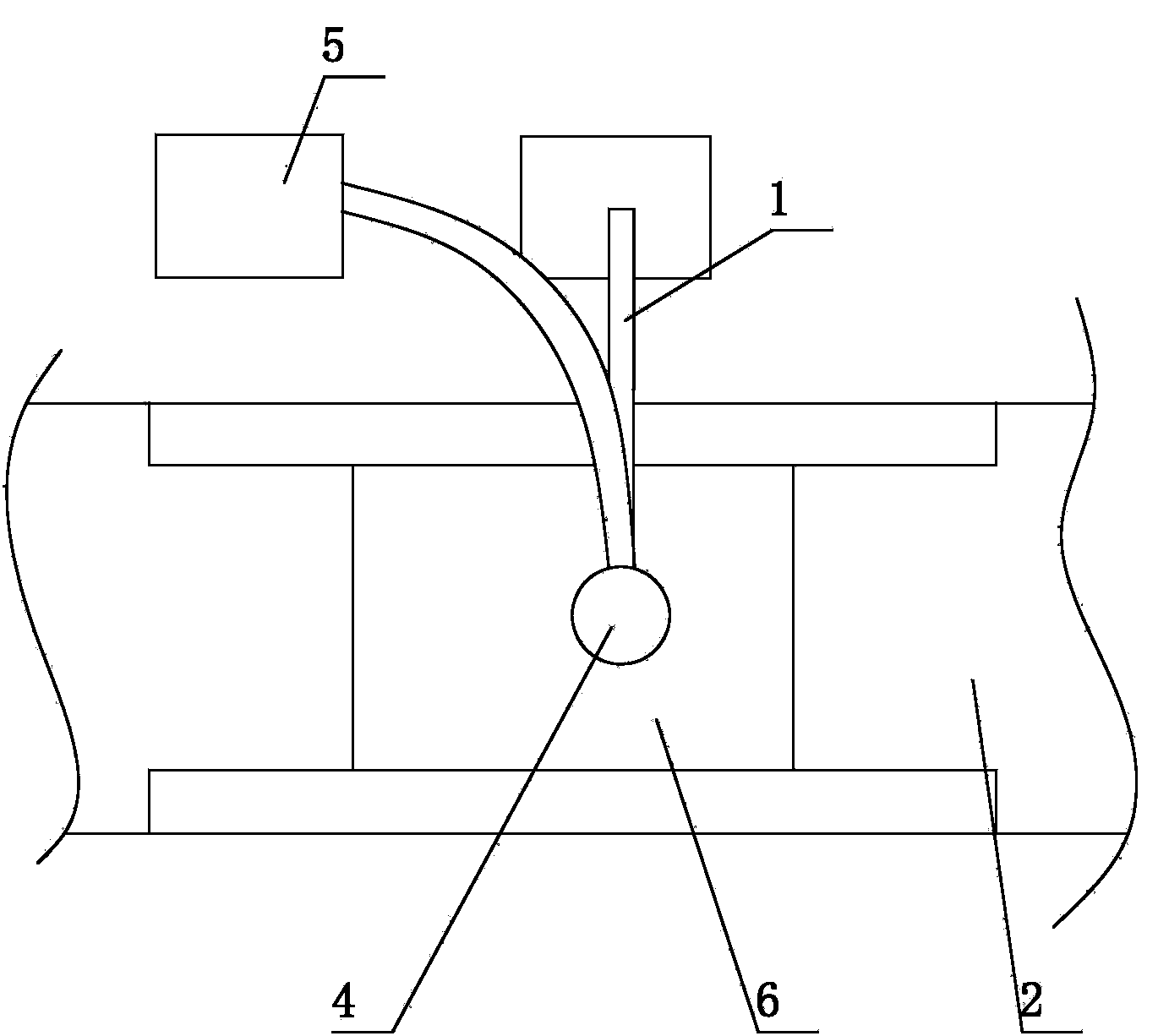 Marking device with automatic clamping and positioning function