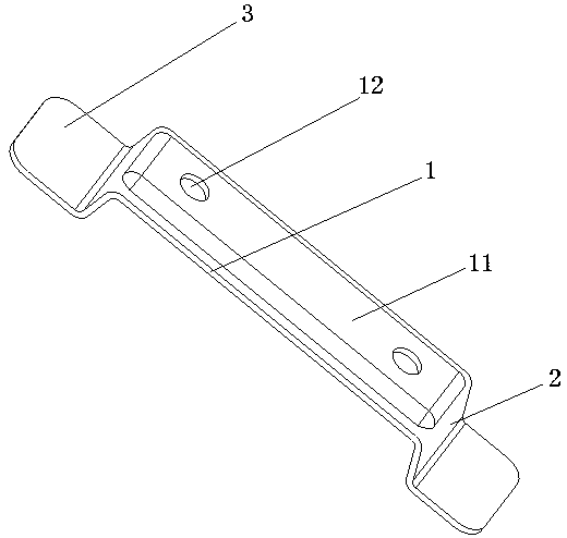 Automobile controller lower bracket of automobile