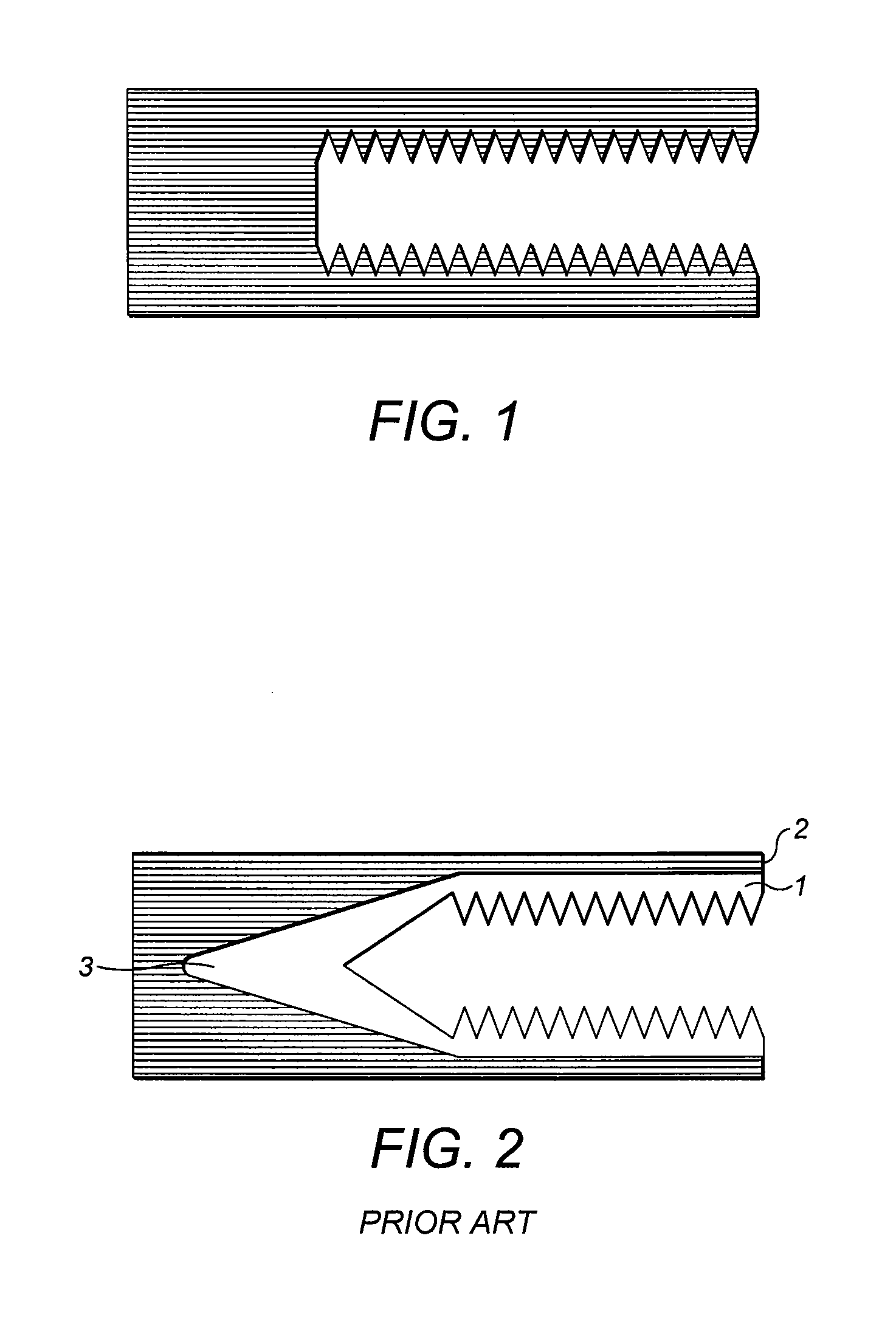 Insert for forming an end connection in a uni-axial composite material