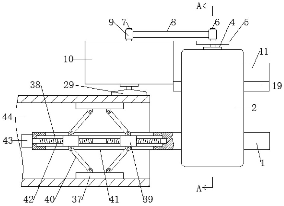 A new type of pipe grinding device