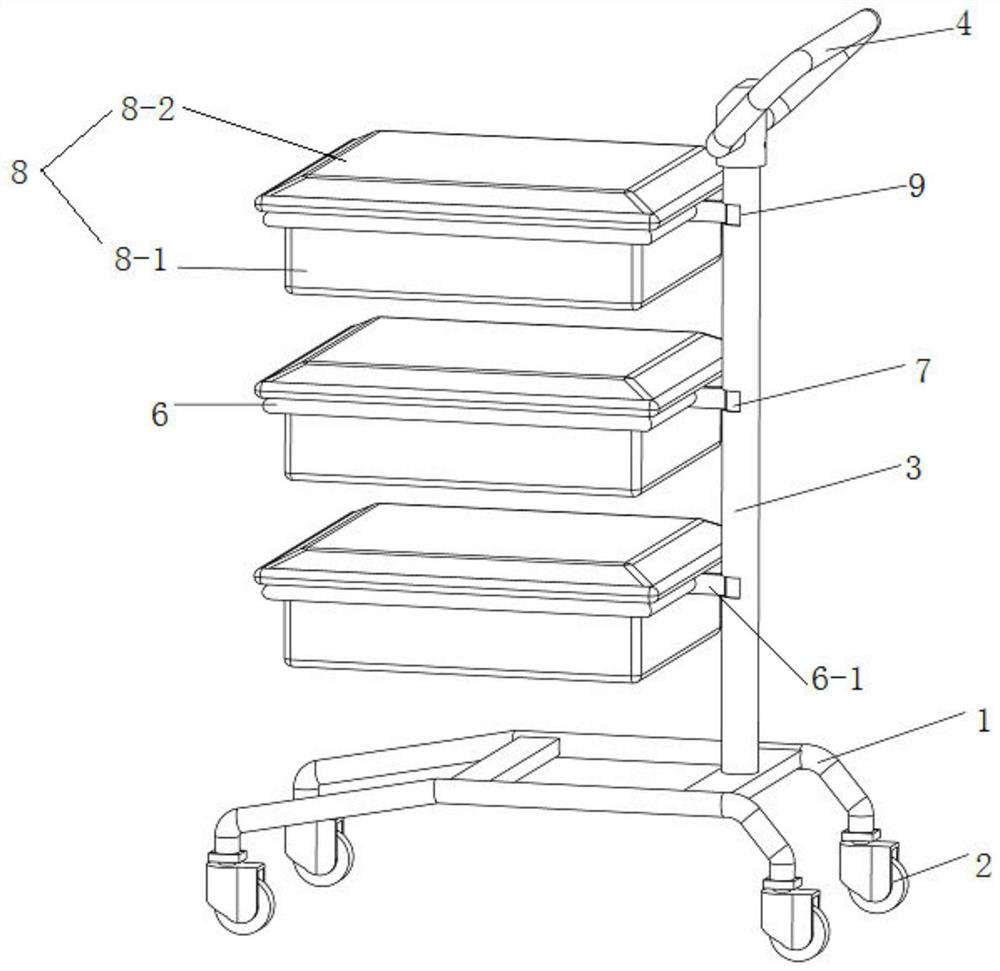 Novel endoscope transfer trolley