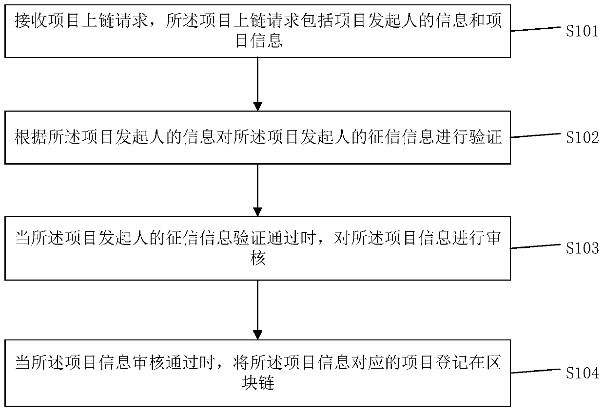 Project information processing method and device