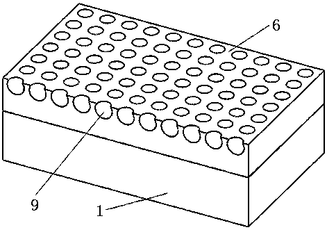 A preparation method of a super-oleophobic metal surface with concave micropores