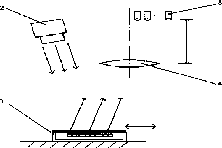 Optical measuring method for in-plane vibration of micro-electromechanical structure