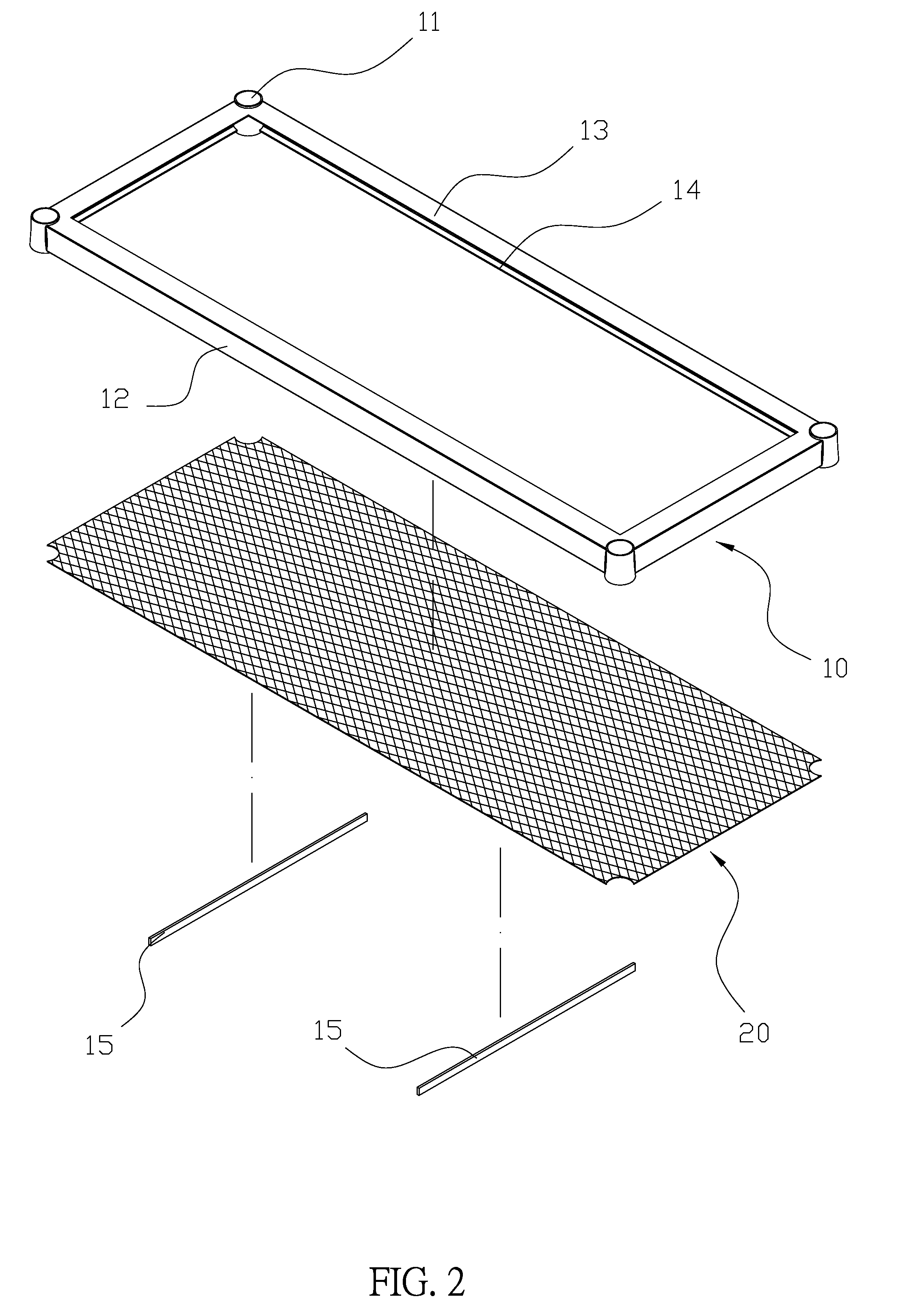 Shelving structure