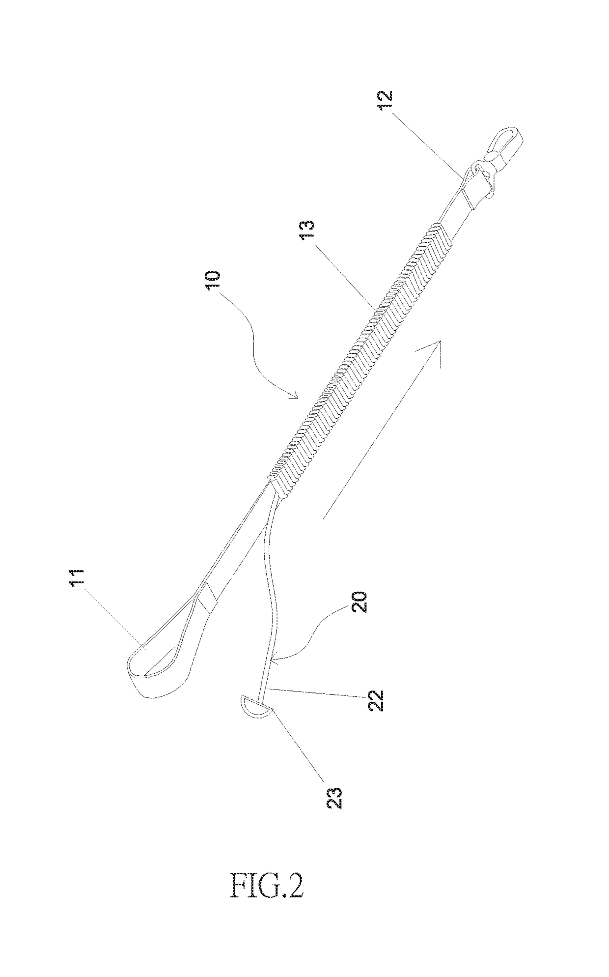 Pet leash structure