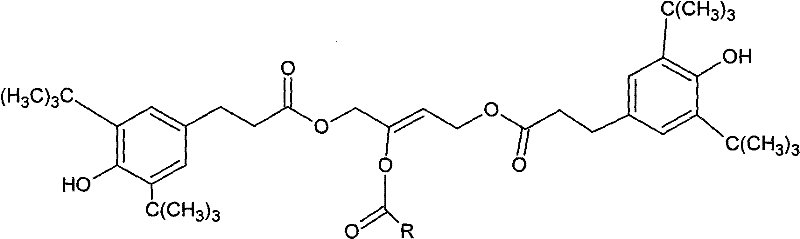 A kind of plasticizing, anti-oxidizing and heat-stabilizing modifier for pvc material and preparation method thereof