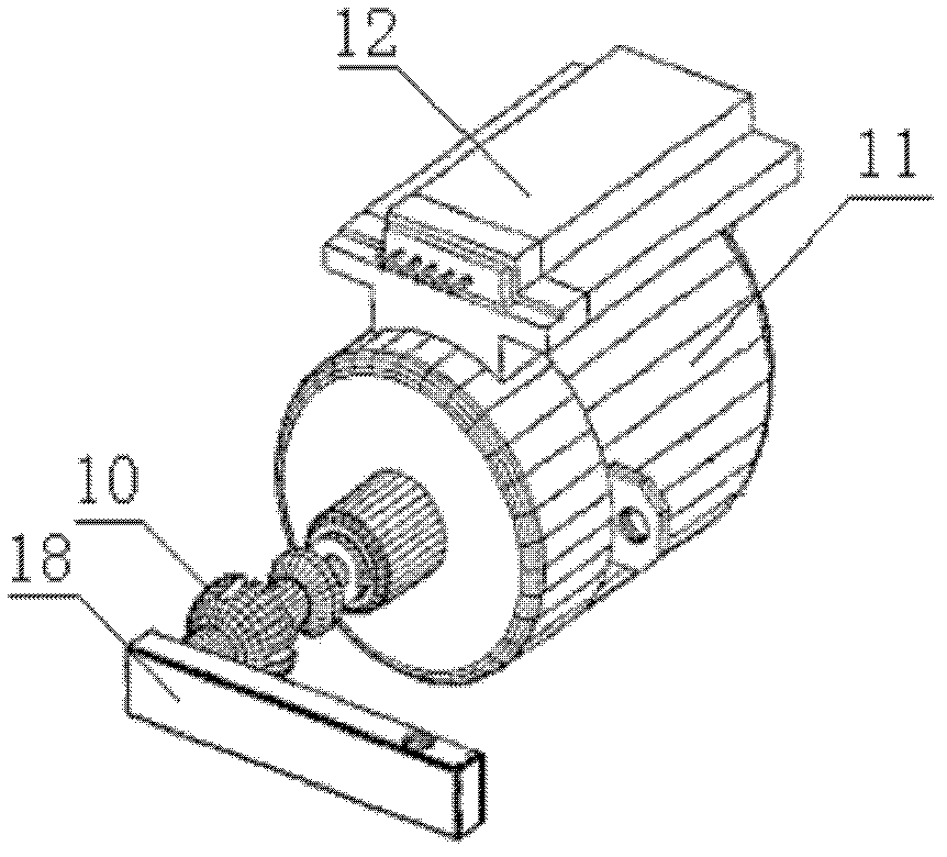 Car lamp steering system and car lamp rotation actuator thereof