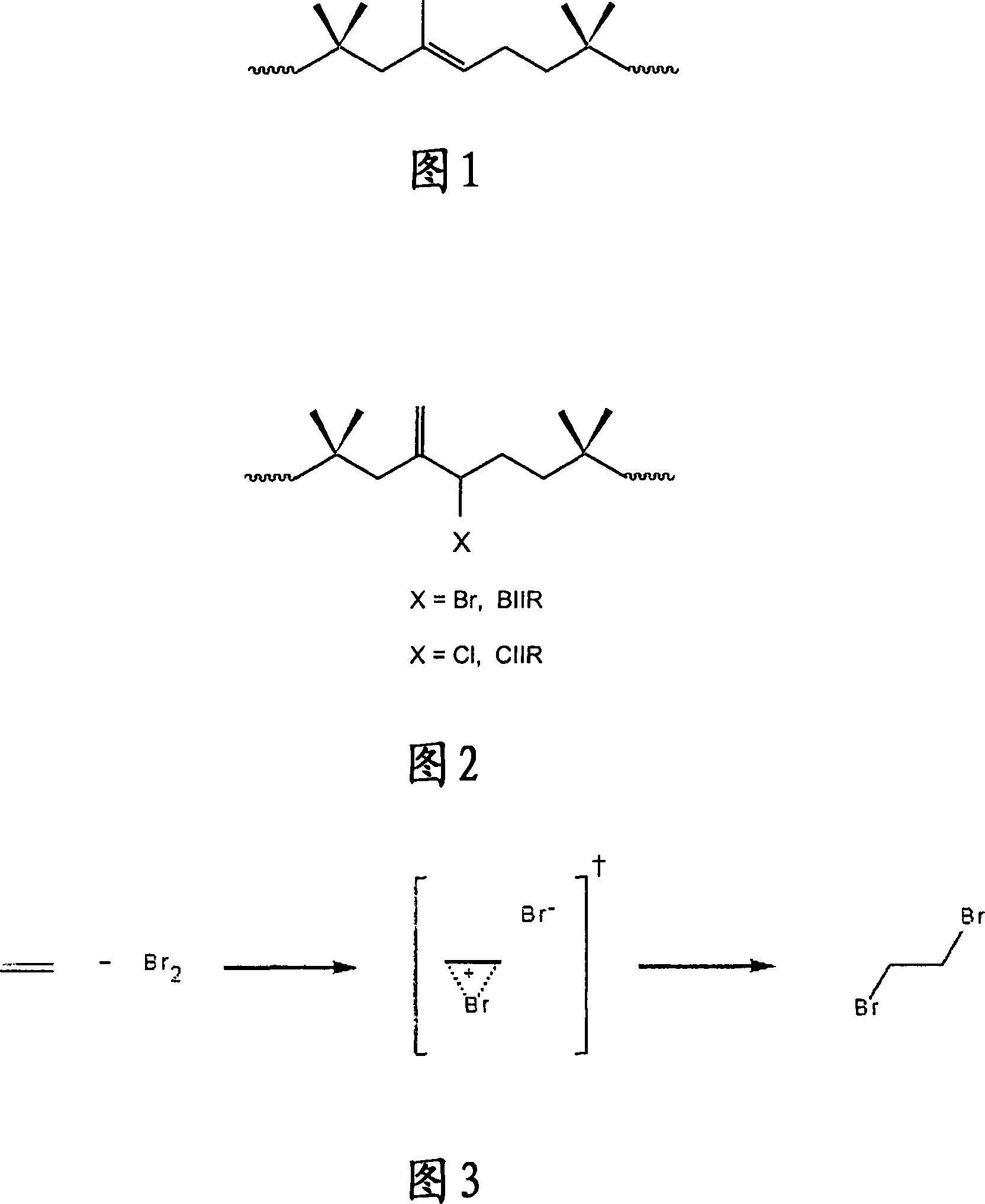 Method for halogenation of butyl rubber without using acid neutralizing agent
